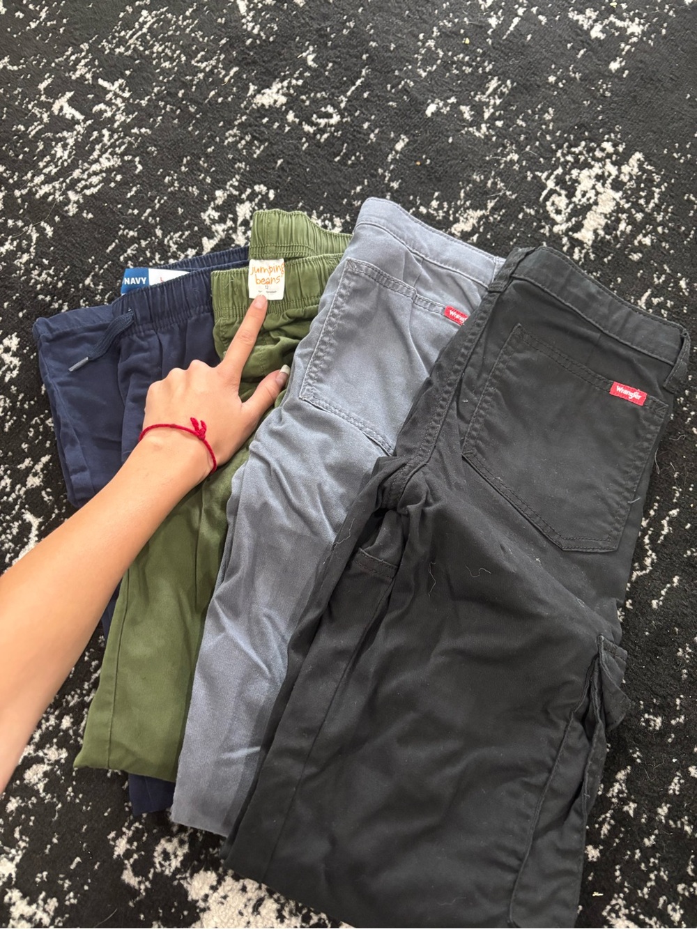 jumping beans Kids Cargo Joggers - Navy, Olive, Gray, Black